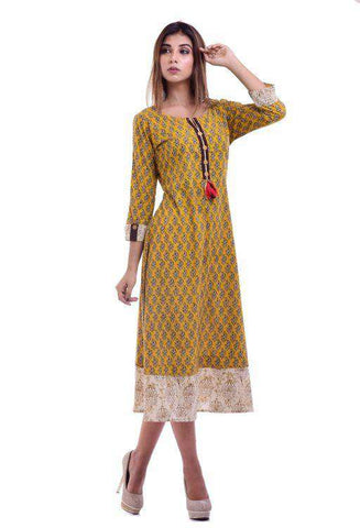 Stylish Designer Kurti - Kurti Mania