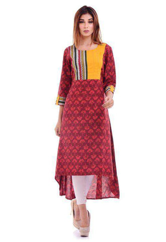 Stylish Designer Kurti - Kurti Mania