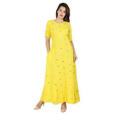 Rayon Women's Kurti - Kurti Mania