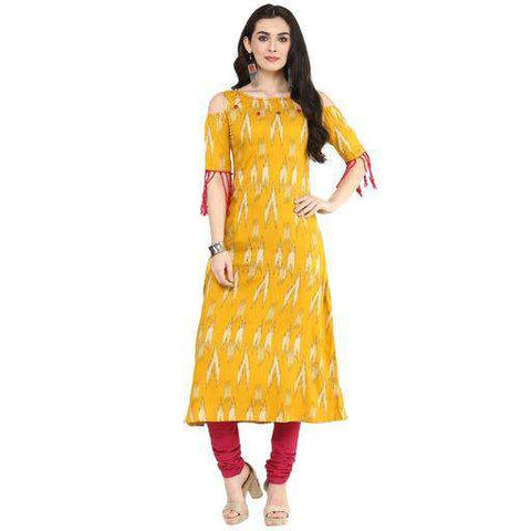 Stylish Rayon Kurti - Kurti Mania