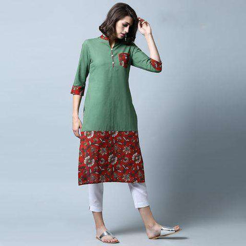 Fancy Women's Printed Kurti - Kurti Mania