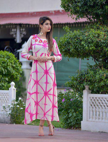 Designer Partywear Kurti - Kurti Mania