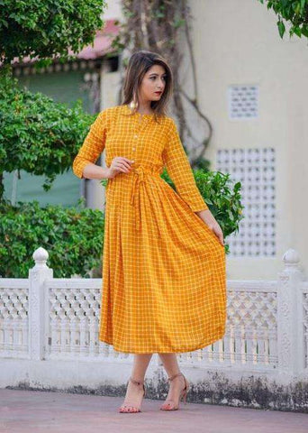 Designer Partywear Kurti - Kurti Mania