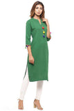 Designer Cotton Womens Kurti - Kurti Mania