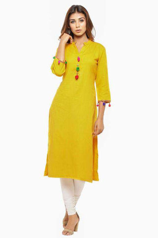 Designer Cotton Womens Kurti - Kurti Mania